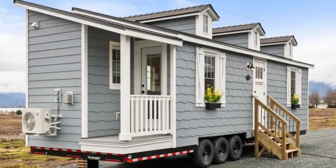 Новый дом на колесах от Rover Tiny Homes для сурового климата Канады